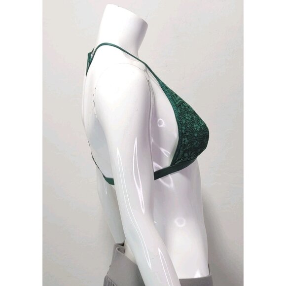 Victoria's Secret Front-Close Bralette in Emerald Green Size M - Picture 5 of 11